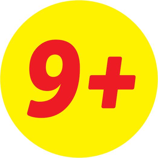 9 plus cijfer