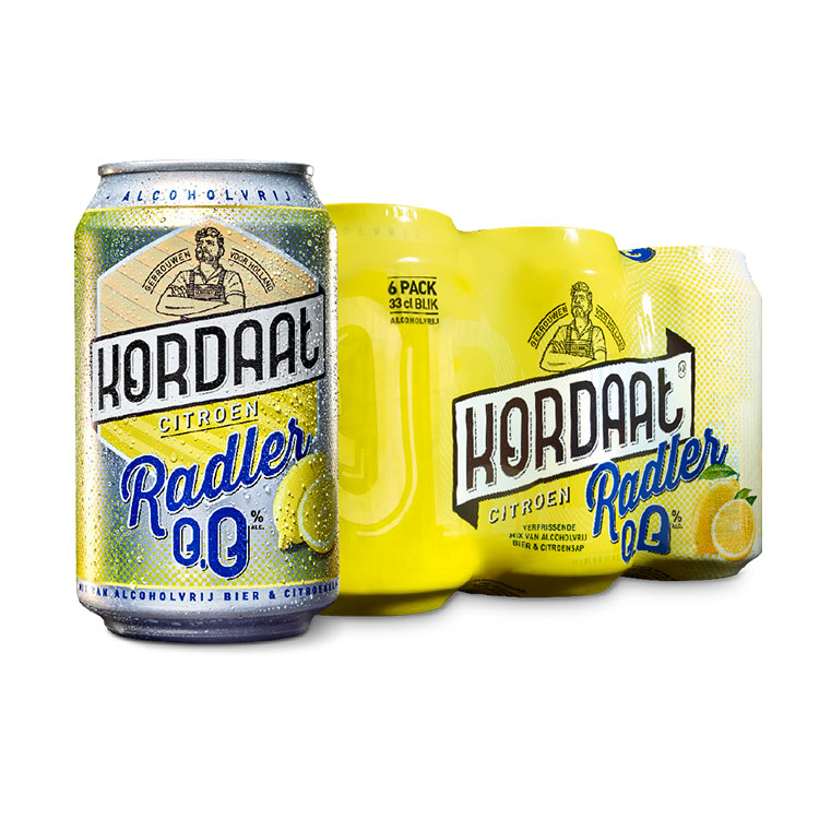 Kordaat radler 0.0% 6-pack